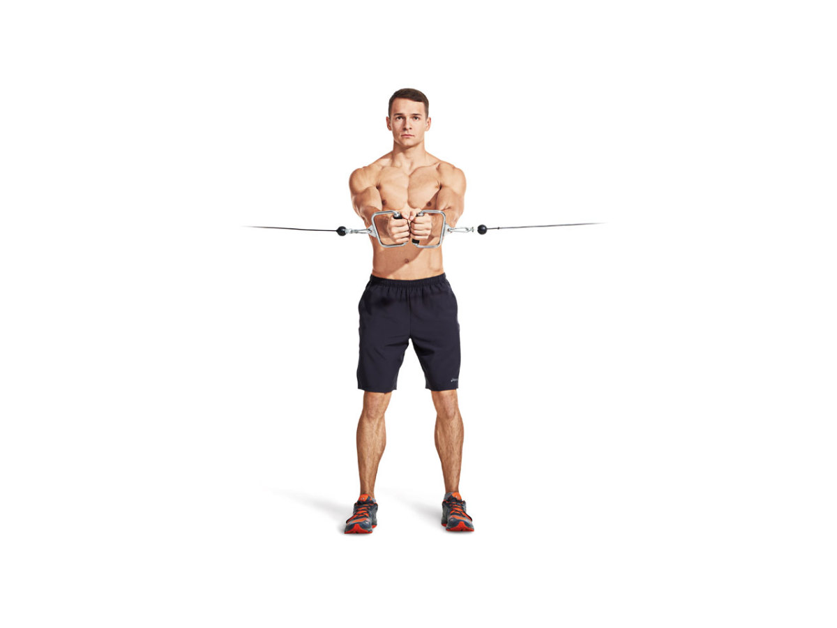 Chest and tricep workout - cablecrossover - pharmafoodhealth