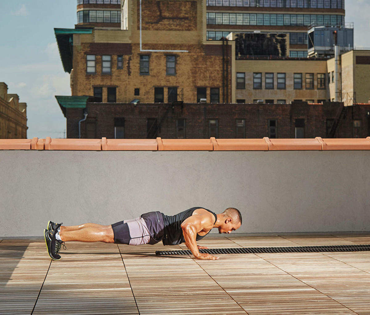 Pushup to Slam