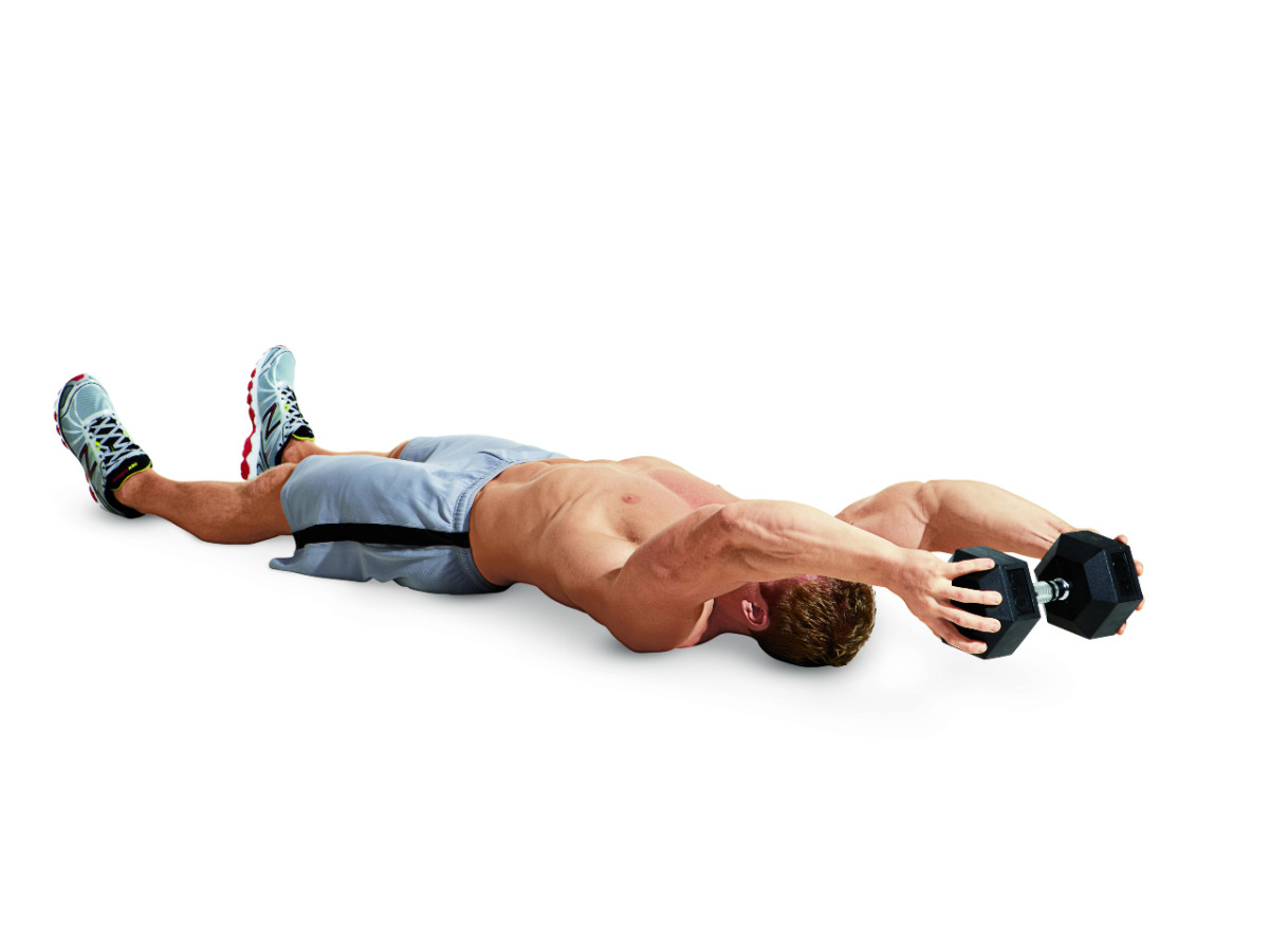 Chest and tricep workout - Dumbbell Pullover - pharmafoodhealth